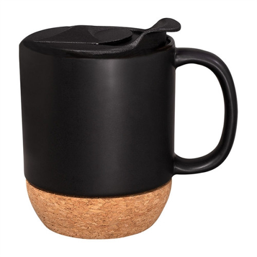 14oz Ceramic Mug With Cork Base