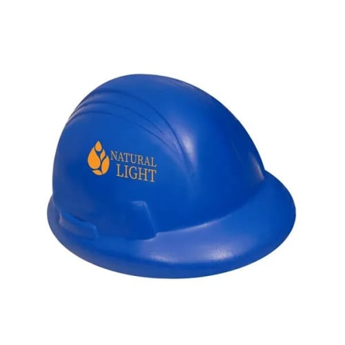 Construction Hard Hat Shape Stress Ball