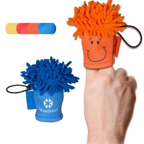 MopToppers® Finger Puppet Screen Cleaner