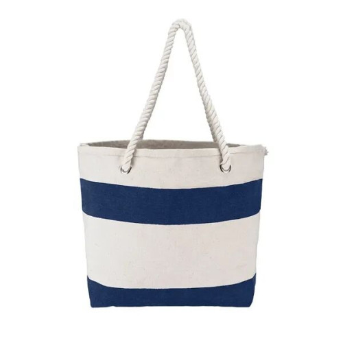 Cotton Resort Tote Bag with Rope Handle