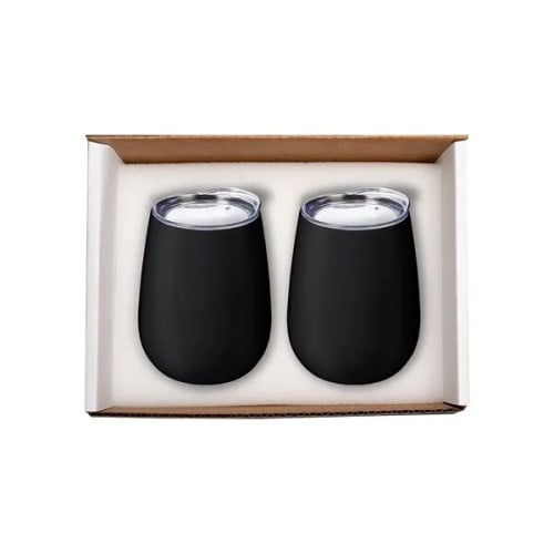 Duo Vacuum Insulated Stemless Wine Tumbler Gif...