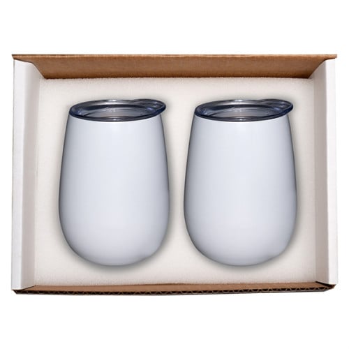 Duo Vacuum Insulated Stemless Wine Tumbler Gif...