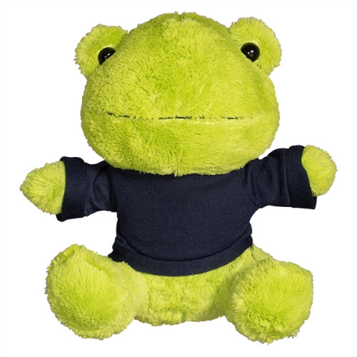 7" Plush Frog with T-Shirt