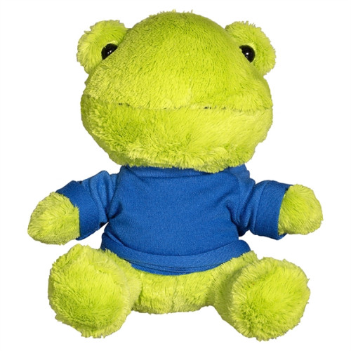 7" Plush Frog with T-Shirt