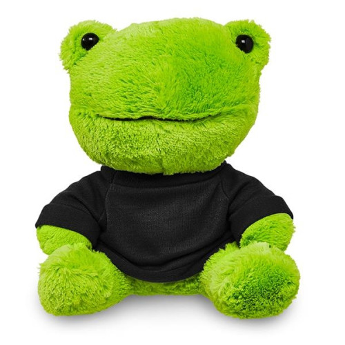 7" Plush Frog with T-Shirt