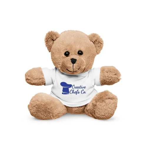 7" Plush Bear With T-Shirt
