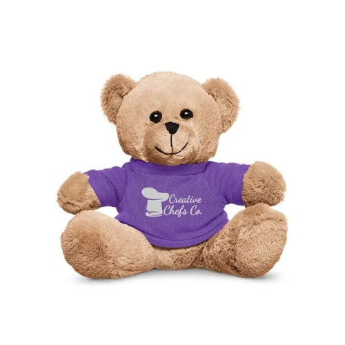 7" Plush Bear With T-Shirt