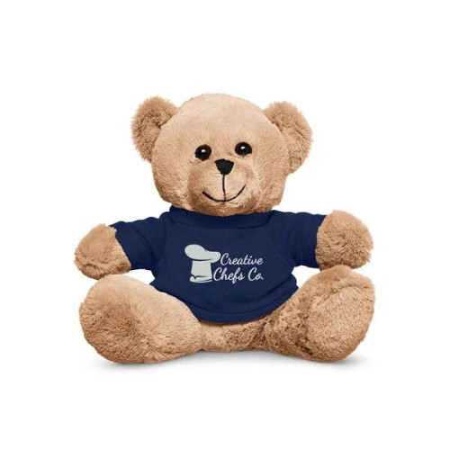 7" Plush Bear With T-Shirt