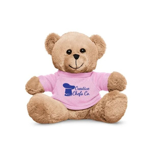 7" Plush Bear With T-Shirt