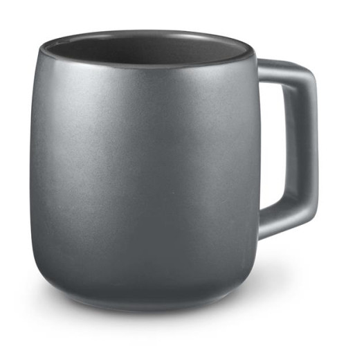 15oz Geo Square Handle Ceramic Mug