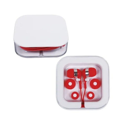 Earbuds In Square Case