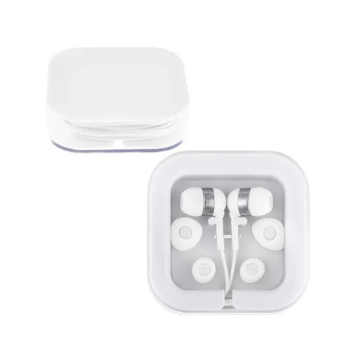 Earbuds In Square Case