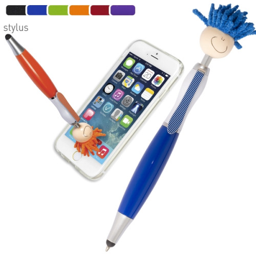 MopToppers Multicultural Screen Cleaner With Stylus Pen