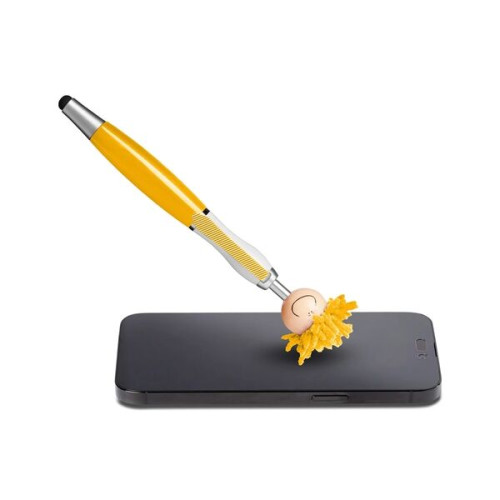 MopToppers Multicultural Screen Cleaner With Stylus Pen