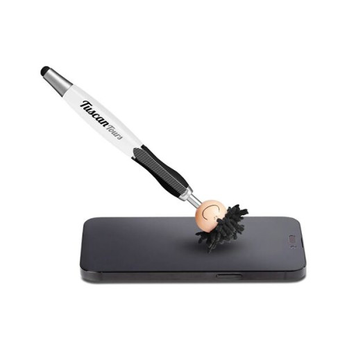 MopToppers Multicultural Screen Cleaner With Stylus Pen