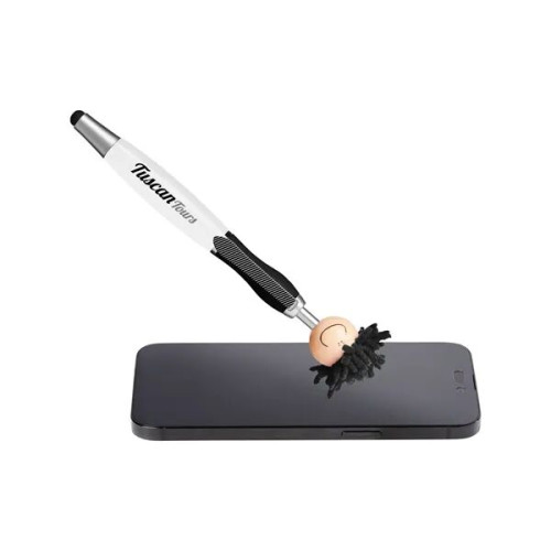 MopToppers Multicultural Screen Cleaner With Stylus Pen