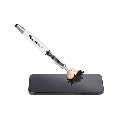 MopToppers Multicultural Screen Cleaner With Stylus Pen