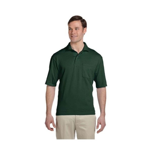 Jerzees® Adult 5.4 oz. Spotshield™ Pocket Jersey Sport Shirt