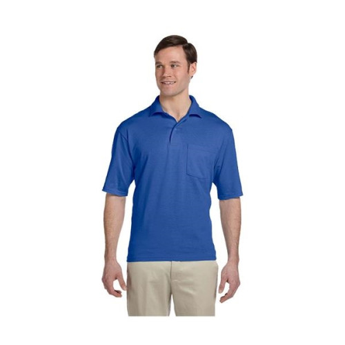 Jerzees® Adult 5.4 oz. Spotshield™ Pocket Jersey Sport Shirt