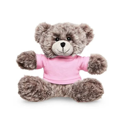 7" Soft Plush Bear With T-Shirt