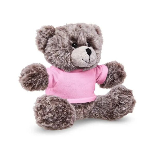 7" Soft Plush Bear With T-Shirt