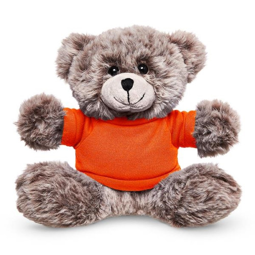 7" Soft Plush Bear With T-Shirt