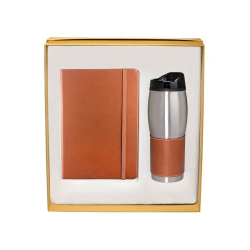 Leeman Tuscany™ Journal And Tumbler Gift Set