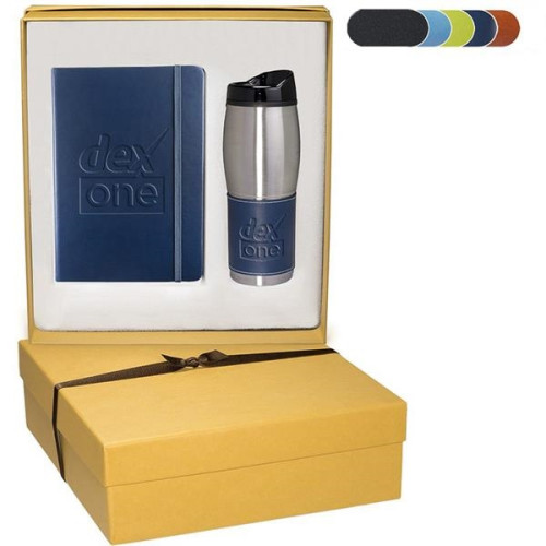 Leeman Tuscany™ Journal And Tumbler Gift Set