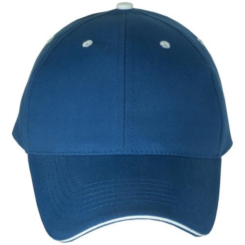 6 Panel Structured Cap with Sandwich Visor