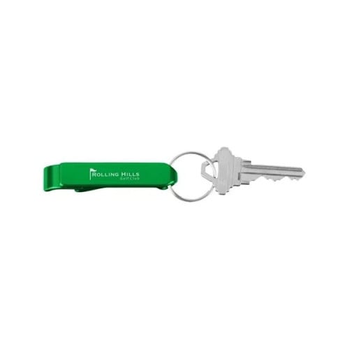 Aluminum Bottle Opener Keychain