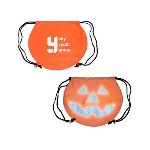 Pumpkin Drawstring Bag