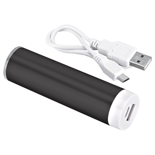 Cylinder Plastic Mobile Power Bank Charger - UL Certified