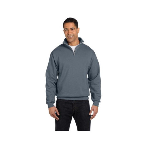 Jerzees® Adult 8 oz. NuBlend Quarter-Zip Cadet Collar Swe...