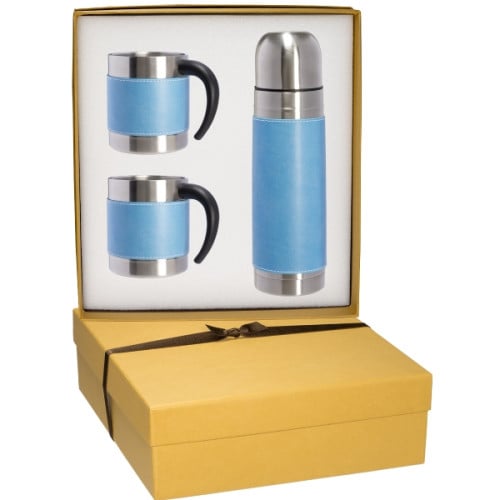 Tuscany™ Thermal Bottle & Coffee Cups Gift Set