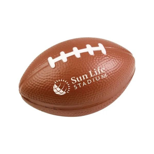 3" Football Shape Stress Ball