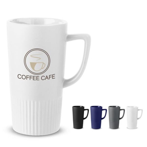 20 oz. Texture Base Tall Ceramic Mug.