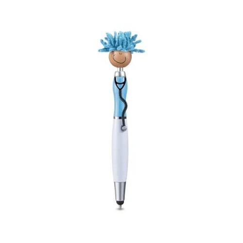 MopToppers Screen Cleaner With Stethoscope Stylus Pen