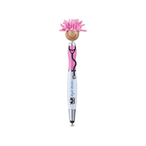 MopToppers Screen Cleaner With Stethoscope Stylus Pen