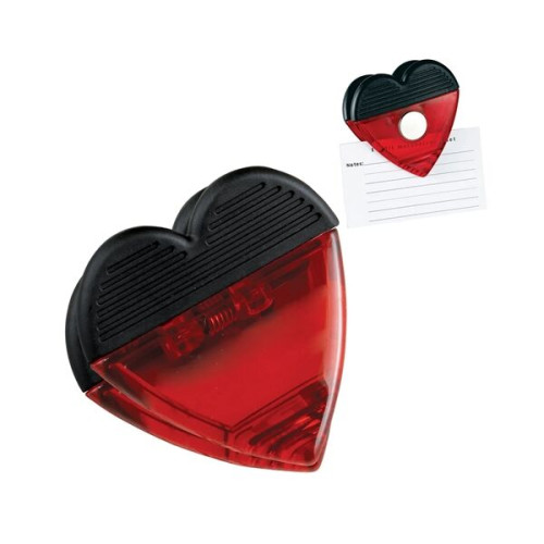 Heart Magnetic Memo Clip