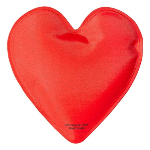 Heart Nylon Covered Gel Hot/Cold Pack