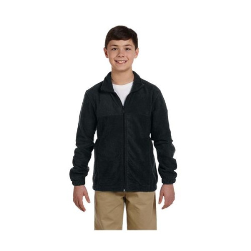 Harriton® Youth 8 oz. Full-Zip Fleece