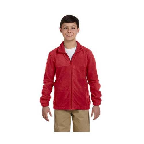 Harriton® Youth 8 oz. Full-Zip Fleece