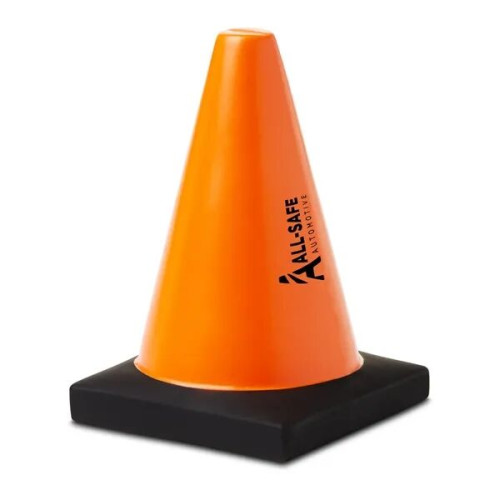Construction Traffic Cone Shape Stress Ball