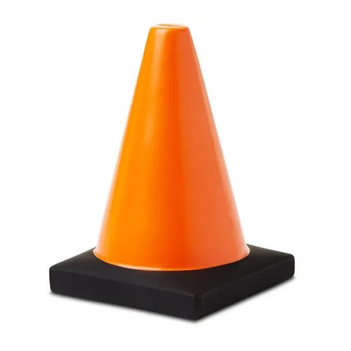 Construction Traffic Cone Shape Stress Ball