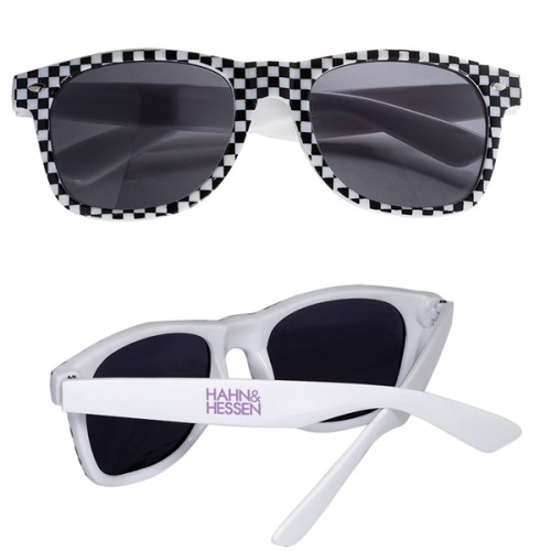 Checkered Flag (Racing Theme) Sunglasses