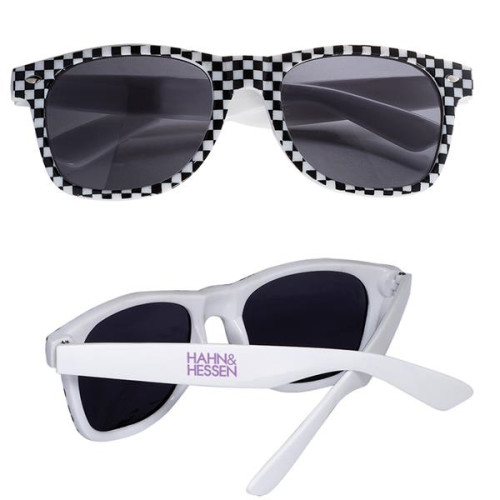 Checkered Flag (Racing Theme) Sunglasses