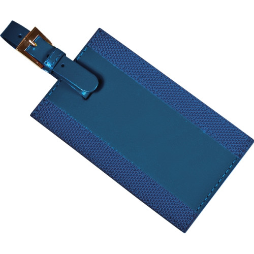 Leeman Majestic Leather Luggage Tag