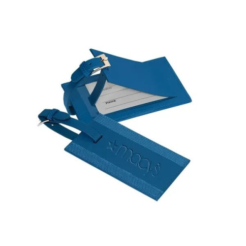 Leeman Majestic Leather Luggage Tag