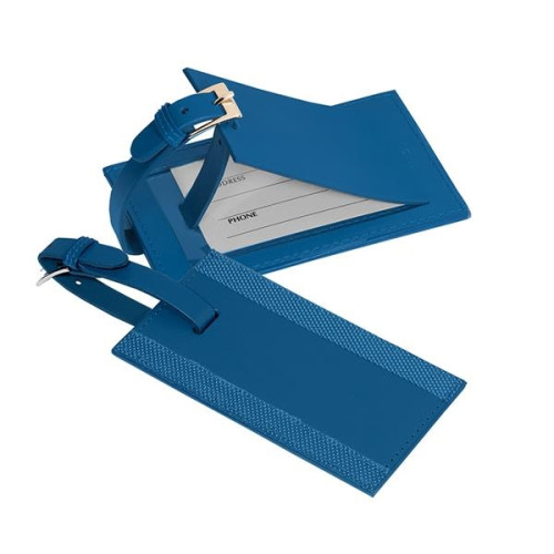 Leeman Majestic Leather Luggage Tag