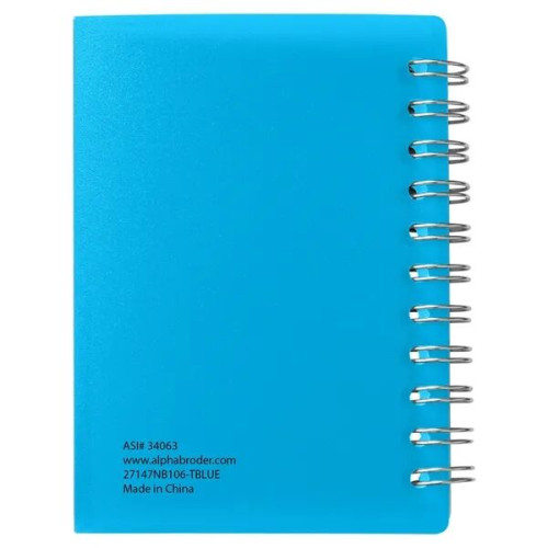 Curve Small Spiral Notebook 3.25" x 4.25"
